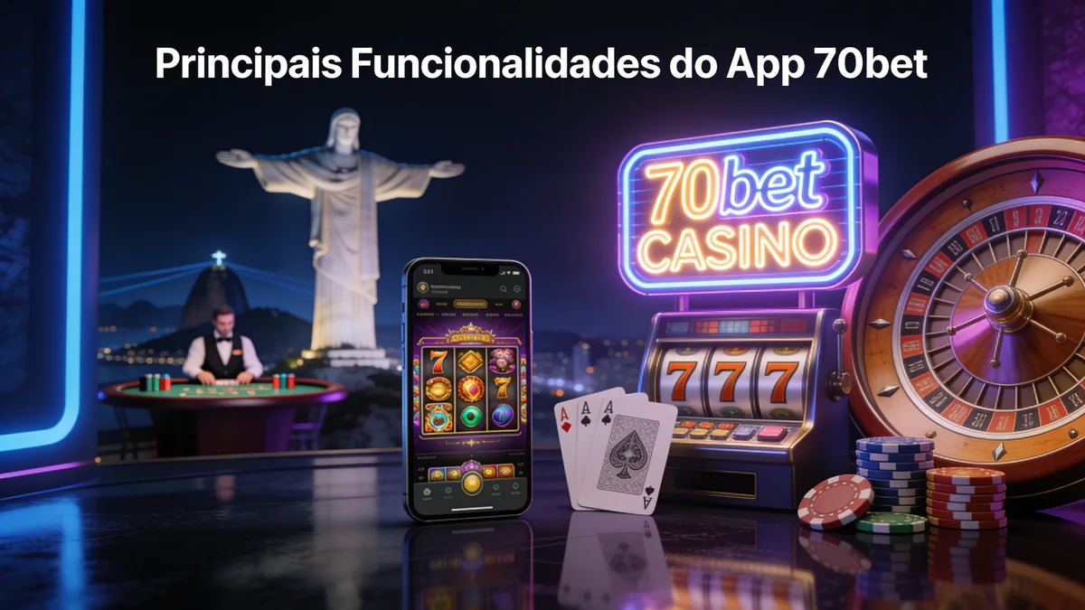70bet no Brasil — Principais Funcionalidades do App 70bet